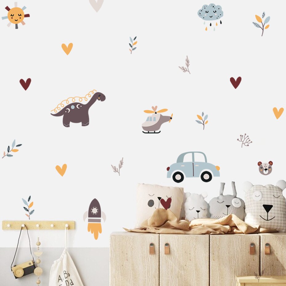 Urban Dinosaurs Wall Decal