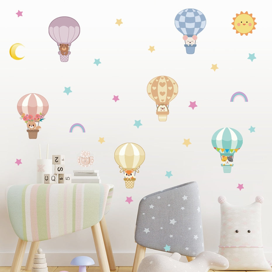 Floating In The Sky Wall Decal