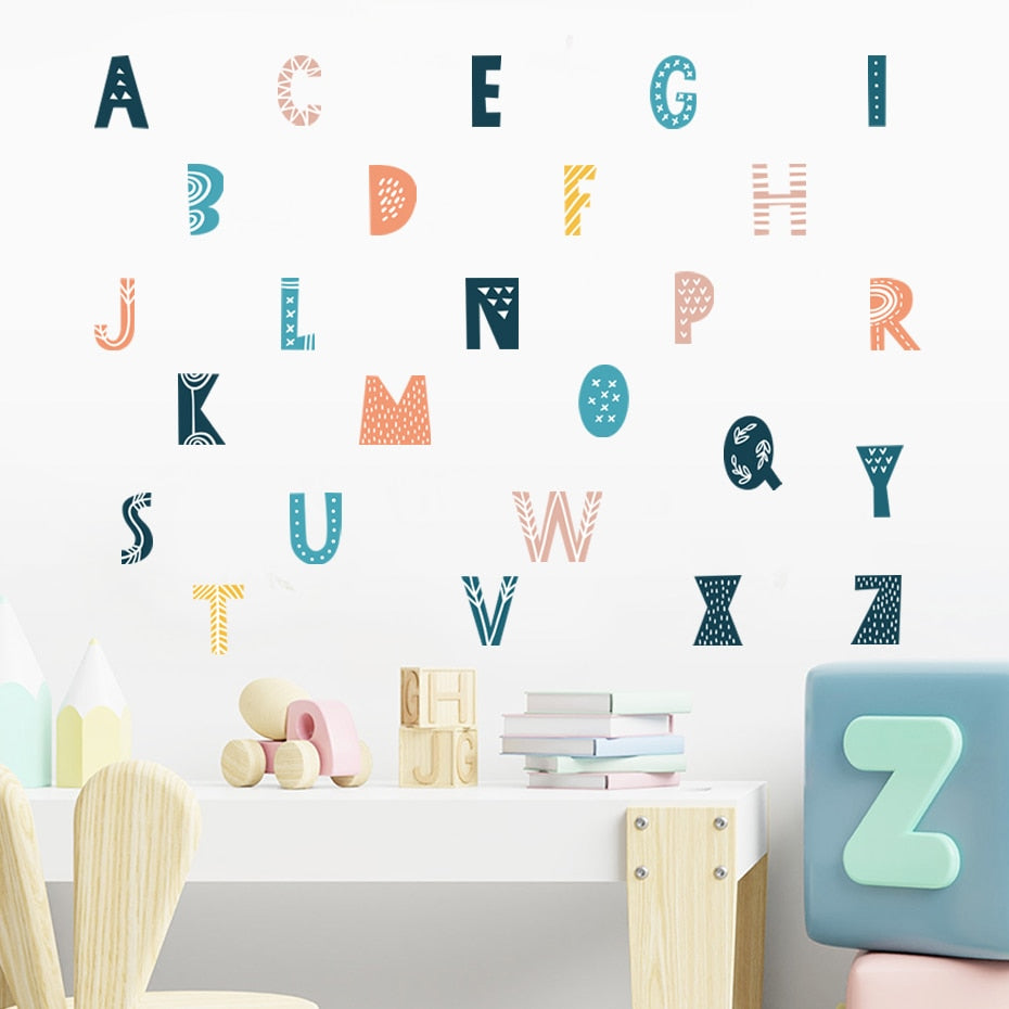 Alphabet Wall Stickers