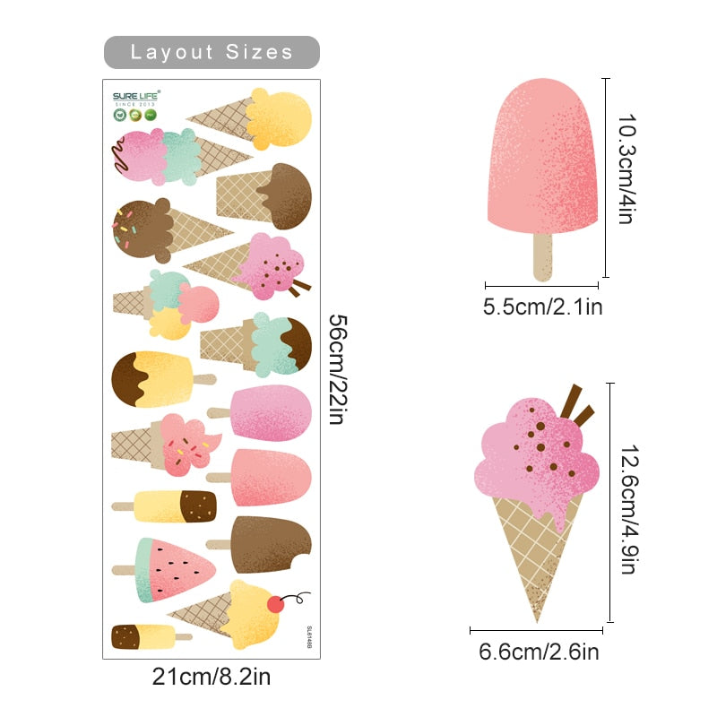 Sweet Like A Popsicle Wall Decal